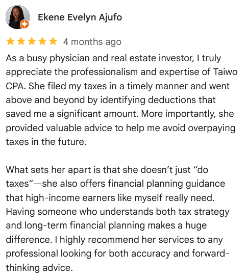 Ekene Evelyn Ajufo Review Link